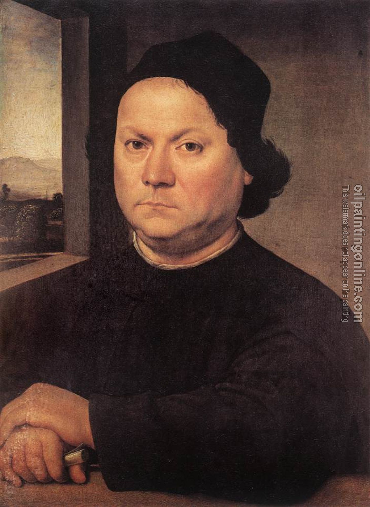 Lorenzo di Credi - Portrait of Perugino